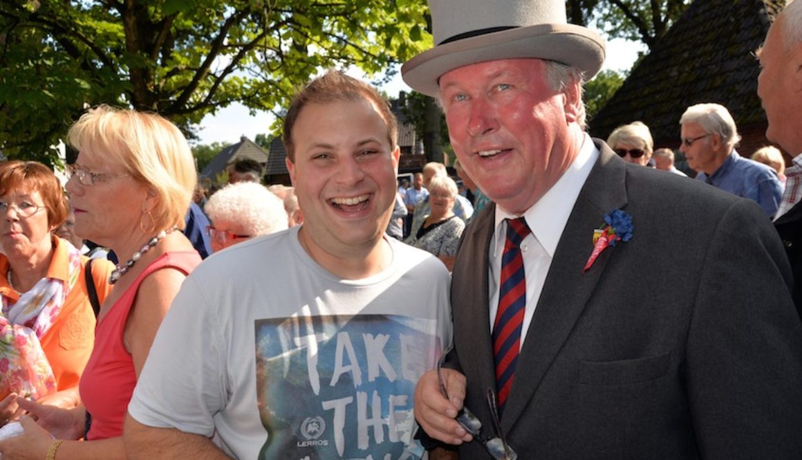 Fokkis Weidenfest beim Bümmersteder Krug: Chefkoch Nico Winkelmann und Veranstalter Helmut Fokkena