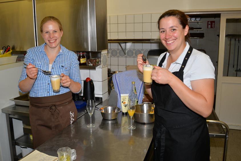 Junggesellinnen-Abschied kochen