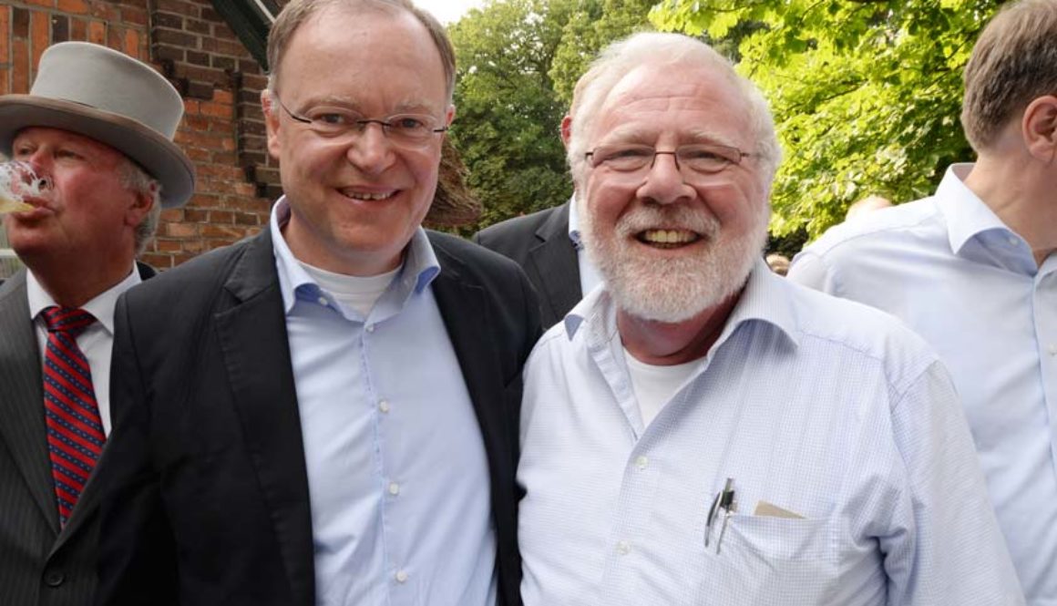 Stephan Weil und Erwin Abel