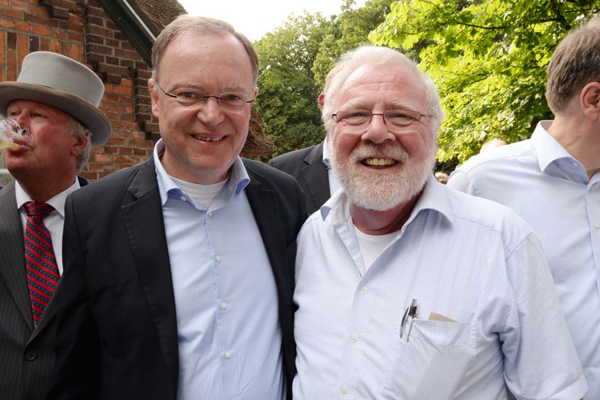 Stephan Weil und Erwin Abel