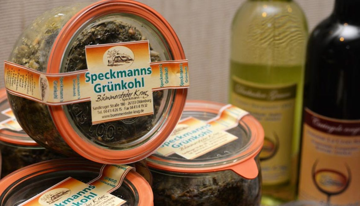 Speckmanns Grünkohl gibt es jetzt auf für zu Hause.