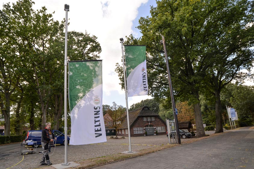 Fahnenstange am Bümmersteder Krug.