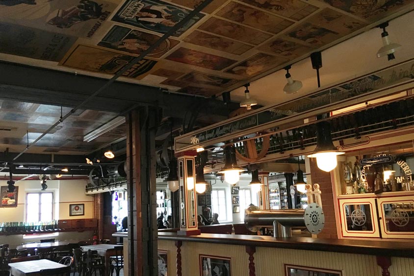 Das Maisels Bierrestaurant.