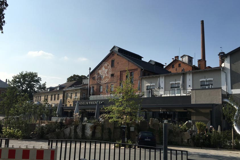Aussenansicht von Maisels & Friends in Bayreuth.
