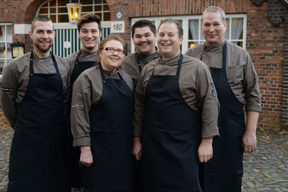 Küchenteam des Bümmersteder Kruges