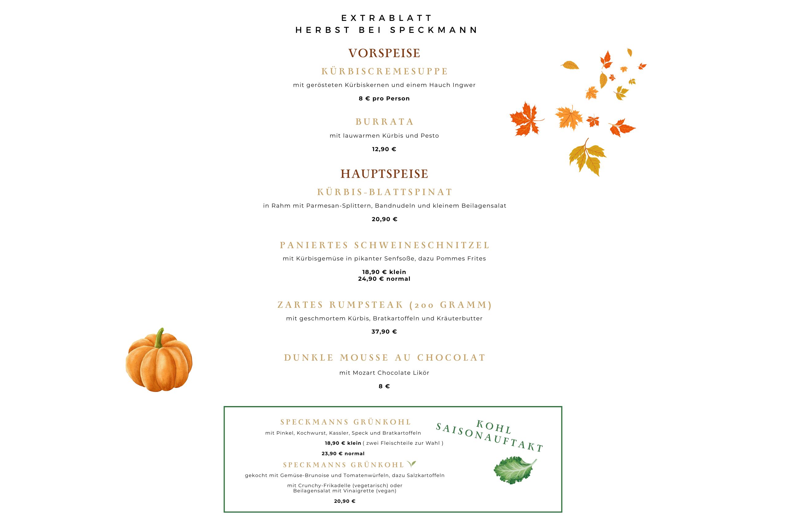 Herbstkarte