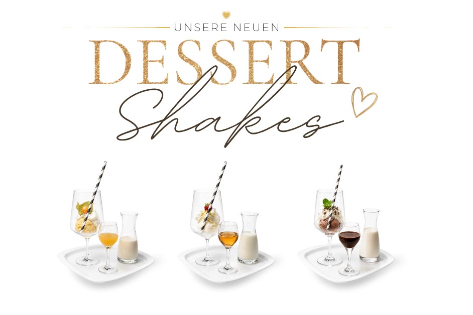 Jetzt neu: Dessert Shakes im Bümmersteder Krug