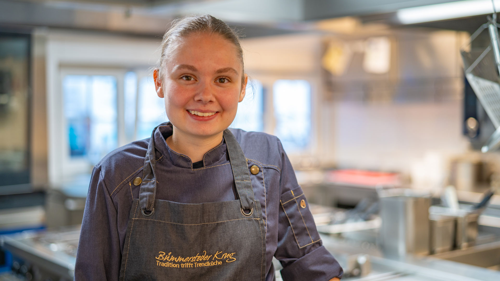 Mit Louise Kelle startet im Bümmersteder Krug eine weitere Nachwuchskraft in der Küche durch.