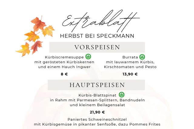 Herbst bei Speckmann
